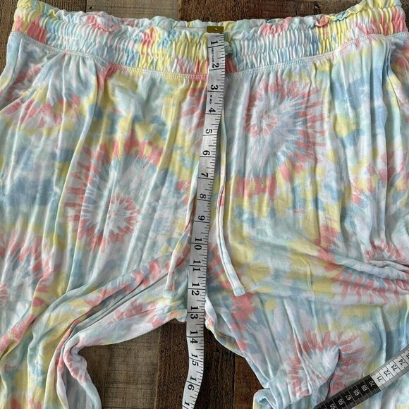 Koolaburra By UGG Women's 1X Pastel Tie-Dye Lounge Pants Colorful Comfortable - Picture 3 of 8